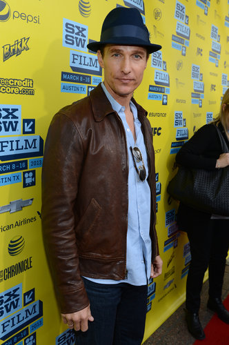 Matthew McConaughey stepped out for his Mud screening at SXSW.
Matthew McConaughey stepped out for his Mud screening at SXSW.