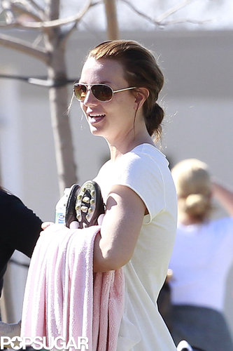 Britney Spears Goes Into Soccer-Mom Mode With Her Little Ones Britney Spears Goes Into Soccer-Mom Mode With Her Little Ones