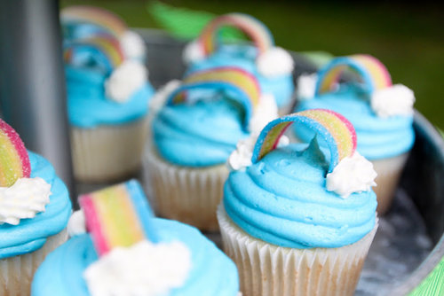 Rainbow Cupcakes Rainbow Cupcakes
