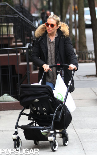 Sienna Miller Strolls Through the City With Baby Marlowe Sienna Miller Strolls Through the City With Baby Marlowe