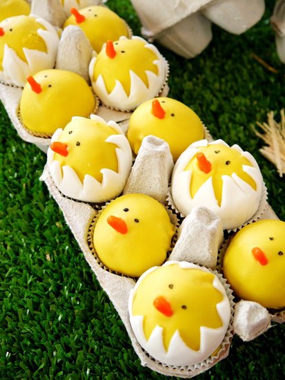 Hatching Chicks Cake Pops Hatching Chicks Cake Pops