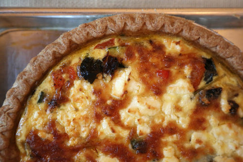 Mediterranean Quiche Mediterranean Quiche