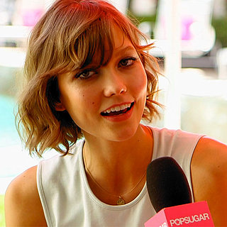 Karlie Kloss Victoria's Secret Swim Party Interview | Video