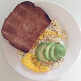 egg + avocado