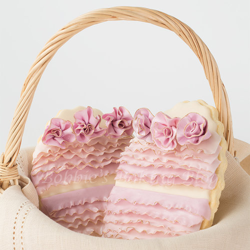 Fondant Decorated Easter Cookie