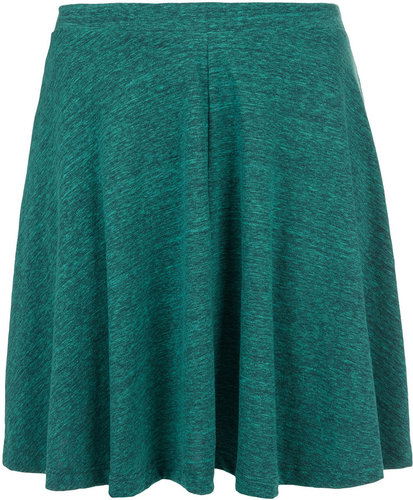 Green Speckle Skater Skirt