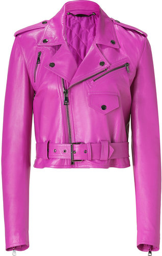 Ralph Lauren Collection Hyacinth Glove Leather Davidson Jacket