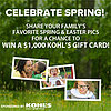 Show Us How Your Family Celebrates Spring — You Could Win a $1,000 Kohl's Gift Card
