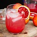 Blood Orange Tequila Drink with Lime