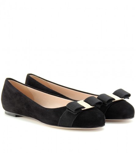 Salvatore Ferragamo VARINA SUEDE BALLERINAS