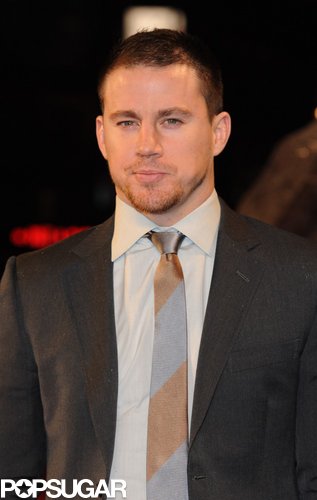 Channing Tatum wore a suit for the G.I. Joe Retaliation premiere in London.
Channing Tatum wore a suit for the G.I. Joe Retaliation premiere in London.
