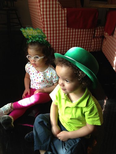 Mariah Carey's kids Moroccan and Monroe wore festive hats in 2013.
Source: Twitter user MariahCarey
Mariah Carey's kids Moroccan and Monroe wore festive hats in 2013.
Source: Twitter user MariahCarey