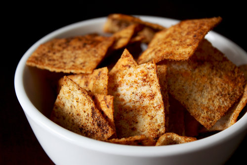 Crunchy: Whole Wheat Pita Chips Crunchy: Whole Wheat Pita Chips