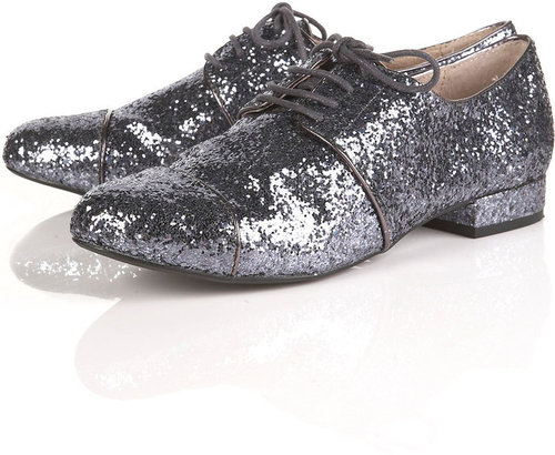 VENUS Glitter Lace Up Brogues