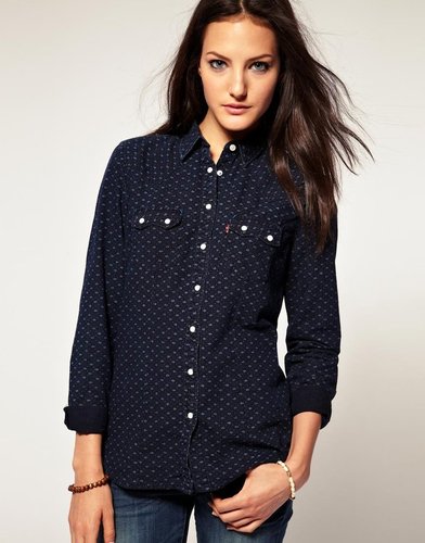 Levi s Dot Floral Shirt