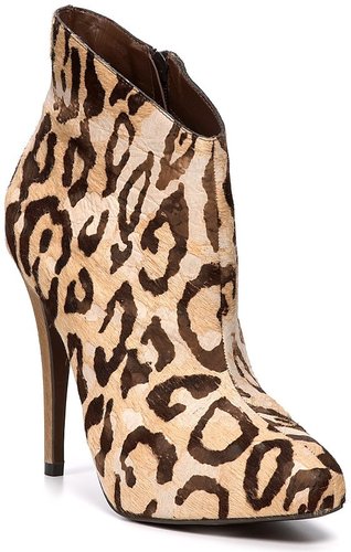 Madison Harding "Jaguar" Leopard Booties