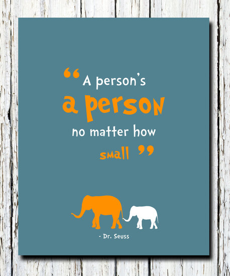 No inspirational poster roundup would be complete without an encouraging Dr. Seuss quote ($16).
No inspirational poster roundup would be complete without an encouraging Dr. Seuss quote ($16).