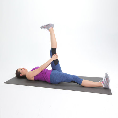 Reclined Hamstring Stretch Reclined Hamstring Stretch