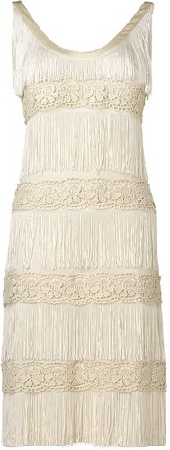 Phase Eight Fringe lace dress