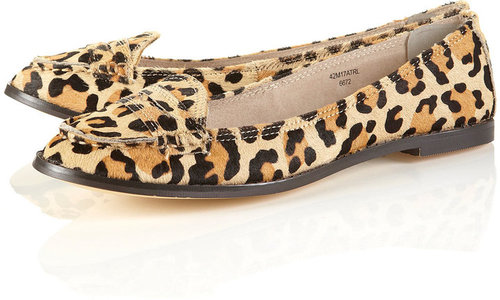 MADISON Leopard Print Loafers