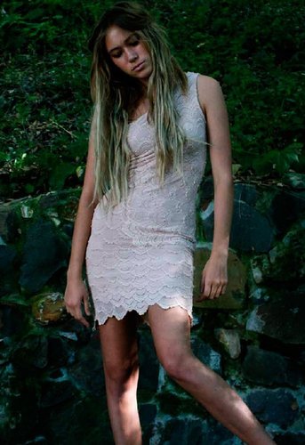 Nightcap One Shoulder Victorian Lace Dress in 2 colors - by Nightcap Clothing