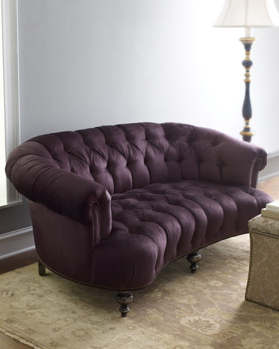 "Midnight" Tufted Sofa