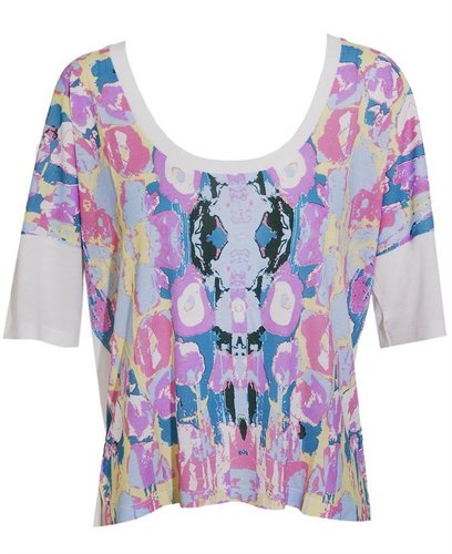 BFOCUS T-shirt with abstract floral print
