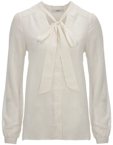 Bow Trim Blouse