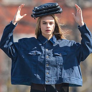 Cara Delevingne DKNY Shoot NYC
