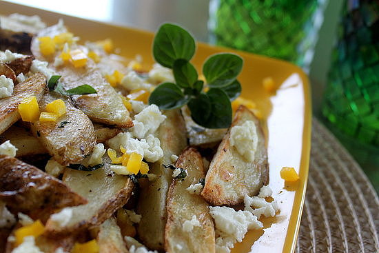 Oven-Baked Feta Fries Oven-Baked Feta Fries