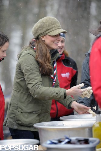 Kate Middleton Cracks Up by a Campfire With Cub Scouts Kate Middleton Cracks Up by a Campfire With Cub Scouts