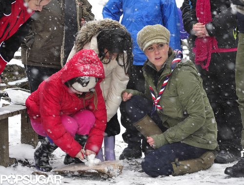 Kate Middleton Cracks Up by a Campfire With Cub Scouts Kate Middleton Cracks Up by a Campfire With Cub Scouts