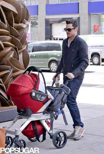 Brian Austin Green Hits the NYC Streets With Adorable Noah Brian Austin Green Hits the NYC Streets With Adorable Noah