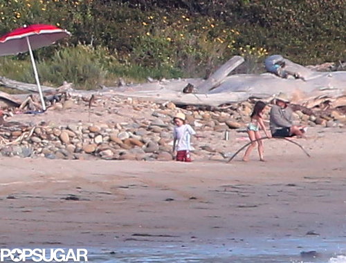 The Jolie-Pitts Mix Shopping and Sand on a Family Weekend The Jolie-Pitts Mix Shopping and Sand on a Family Weekend