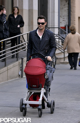 Brian Austin Green Hits the NYC Streets With Adorable Noah Brian Austin Green Hits the NYC Streets With Adorable Noah