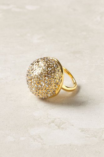 Pave Sphere Ring