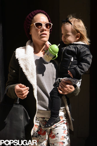 Pink went shopping with her daughter, Willow Hart, in NYC on Friday.
Pink went shopping with her daughter, Willow Hart, in NYC on Friday.