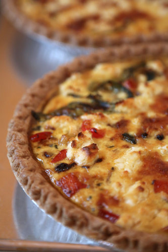 Mediterranean Quiche Mediterranean Quiche