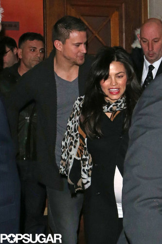 Channing Tatum and Jenna Dewan attended a fan event for his new movie White House Down.
Channing Tatum and Jenna Dewan attended a fan event for his new movie White House Down.