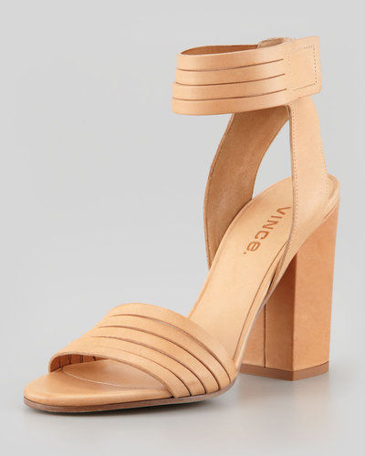 Vince Lara Huarache Sandal, Nude