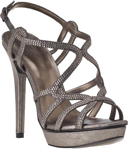 PELLE MODA Flirt Evening Sandal Black Suede