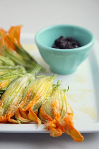 Burrata-Stuffed Squash Blossom Recipe Burrata-Stuffed Squash Blossom Recipe