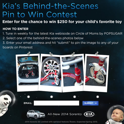 Pin to Win $250 in Weekly Prizes