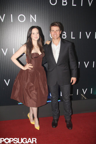 Tom Cruise Takes Oblivion and His Leading Ladies to Brazil Tom Cruise Takes Oblivion and His Leading Ladies to Brazil