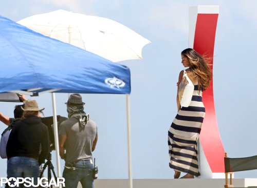 Camila Alves Strikes a Pose For a Miami Beach Shoot Camila Alves Strikes a Pose For a Miami Beach Shoot