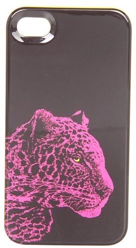 Juicy Couture - Snow Leopard Phone Case (Pink Cerise) - Bags and Luggage