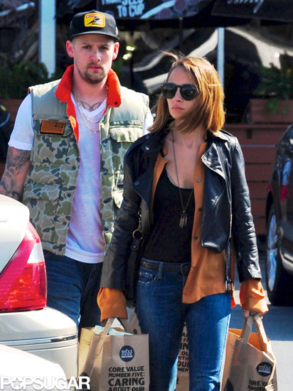Nicole Richie and her husband, Joel Madden, went grocery shopping in LA together.
Nicole Richie and her husband, Joel Madden, went grocery shopping in LA together.