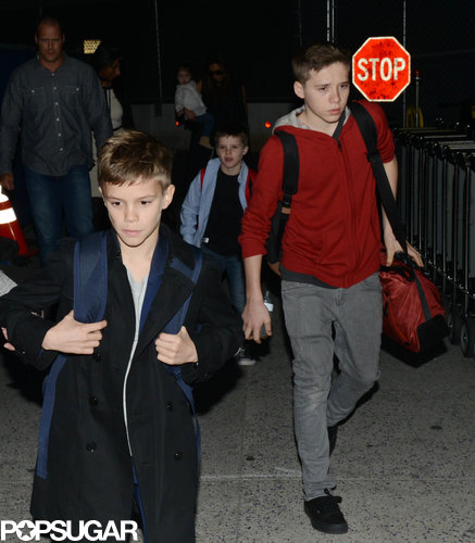 Victoria Beckham Brings Her Little Ones to the City of Angels Victoria Beckham Brings Her Little Ones to the City of Angels