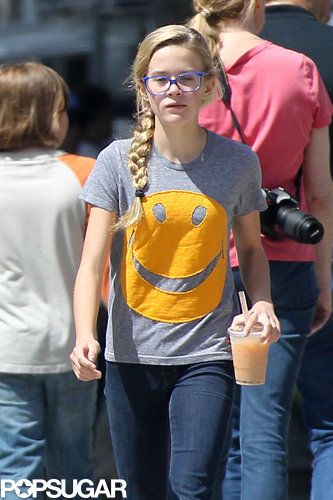 Ava Phillippe carried her drink in LA on Friday.
Ava Phillippe carried her drink in LA on Friday.