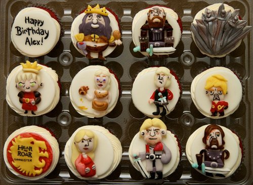 House Lannister Cupcakes House Lannister Cupcakes